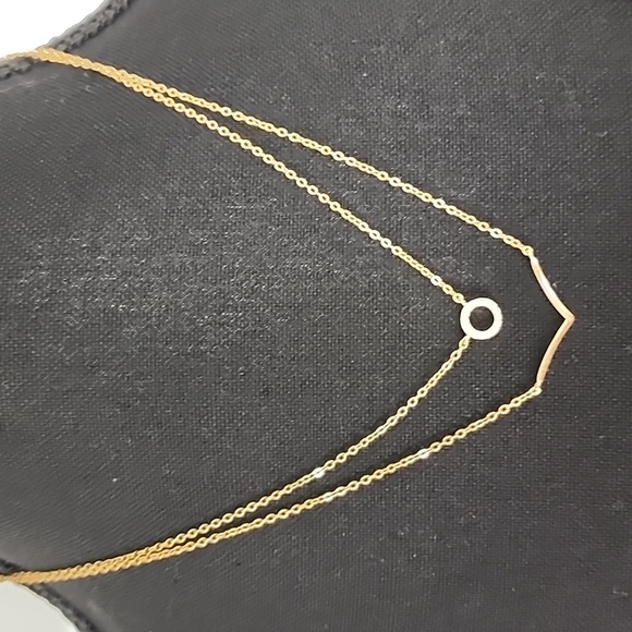 COPY - Swarovski 925 Sterling Silver Cubic Zirconia Geometric multi strand Neck… - Picture 5 of 7